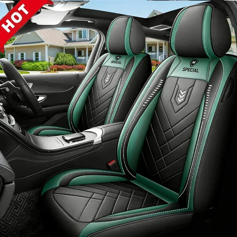 1pcs Car seat cover full surround new seat cushion leather car cover Four season universal seat cover seat cover