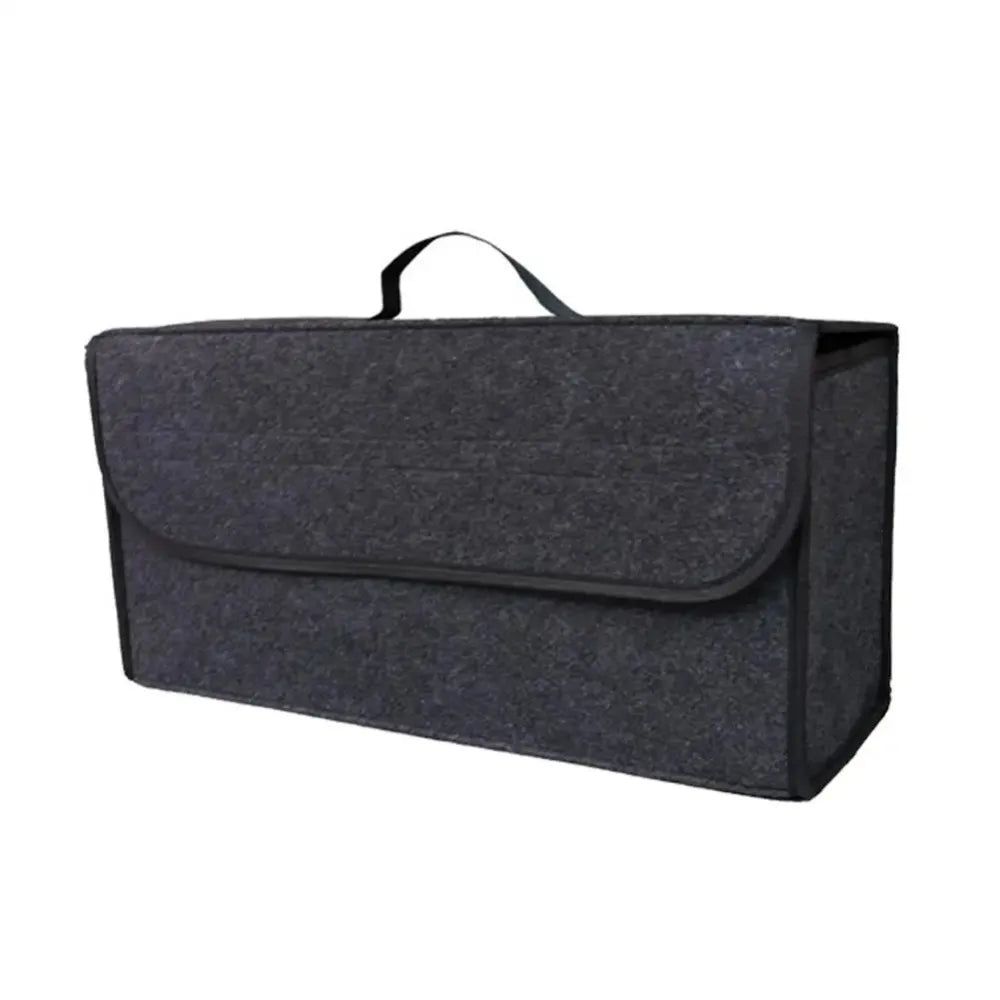 1Pack Car Trunk Organizer Foldable, ergonomic handle, for SUVs/sedans/trucks durable fabric