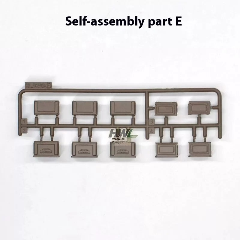 Henglong 3838-1m26 Tank Accessories Car Shell Plastic Track Drive Induced Road Wheel Rocker Arm Complete Set Of Accessories