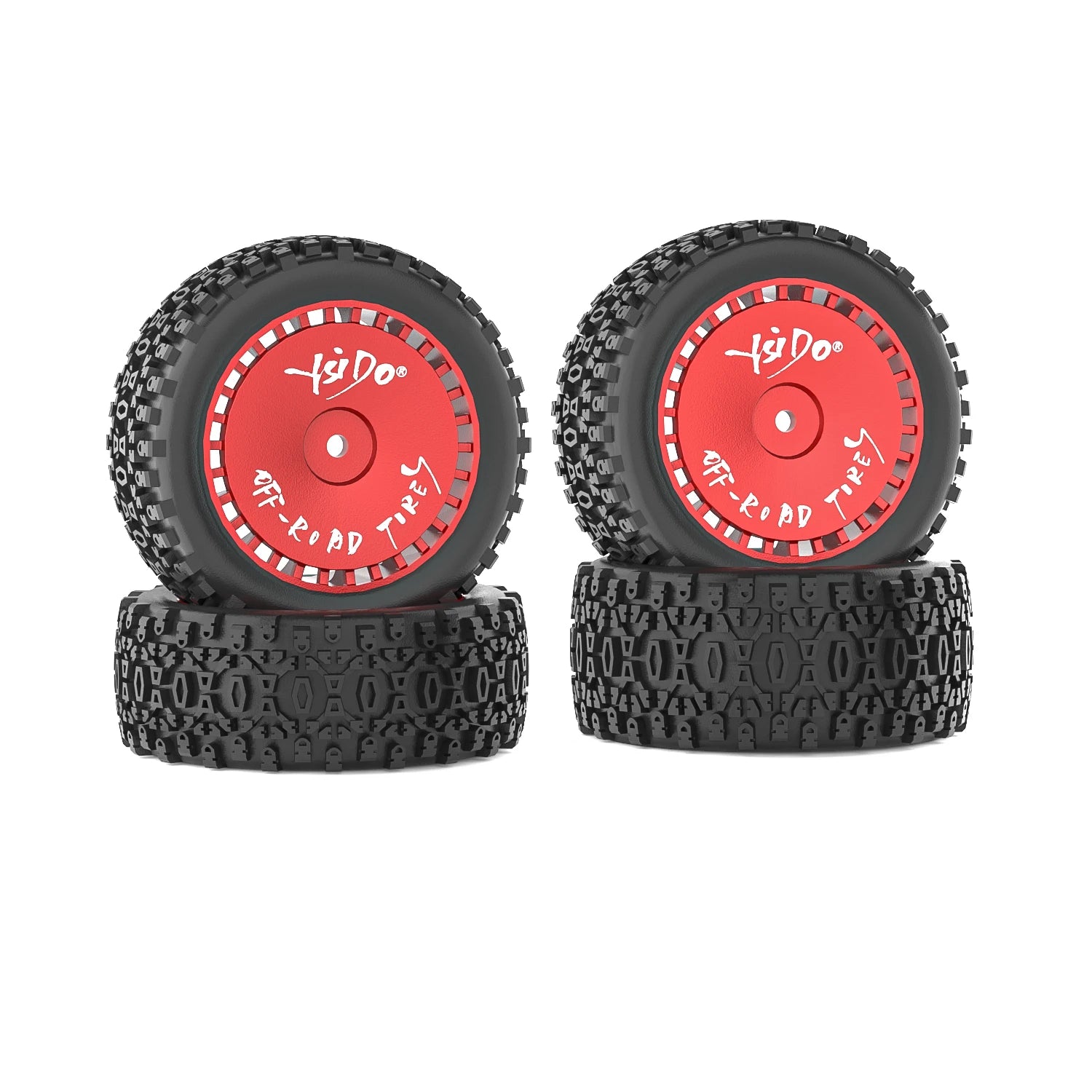 Front Rear Tires Wheel Tyre for Wltoys 144001 144010 124016 124017 124010 ZD Racing BX12 1/12 1/14 RC Off-Road Car Upgrade Parts