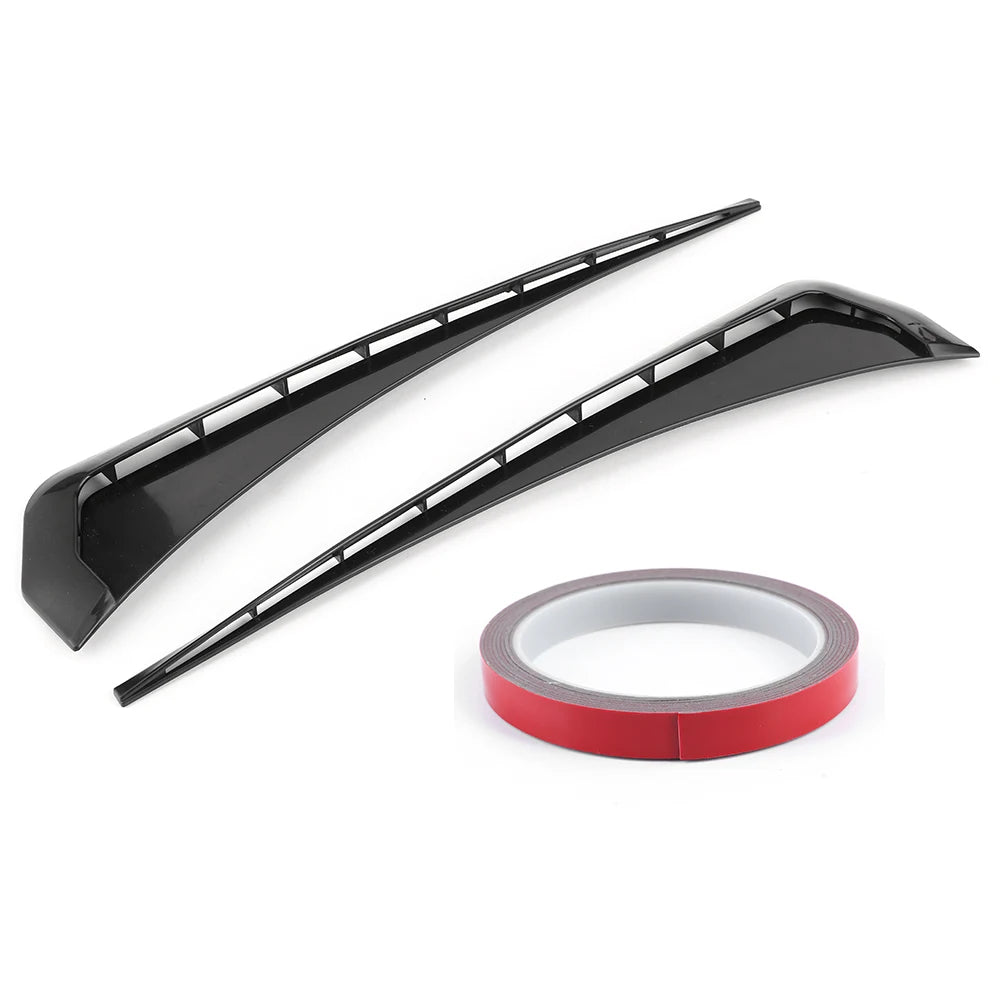 Car Accessory  Vent Cover  Vent Strip Universal Car  Vent Cover Stickers Decorative Strip Fit for Honda Civic  Side Vent Fender