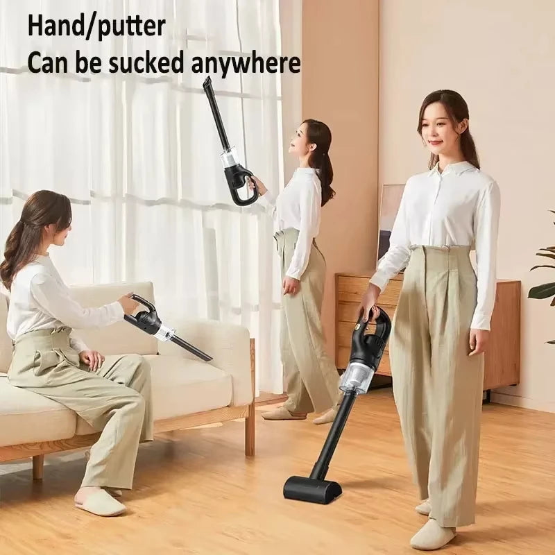 Portable Car Vacuum Cleaner Cordless Handheld Vacuum Cleaner Strong Suction 1800mah For Household Car Cleaning Vacuum Cleaner