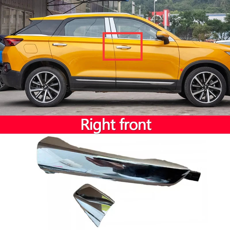 for FAW BESTURN T77 2019 2020 Car Accessories Chrome Outer Outside Exterior Door Handles Clip
