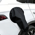 Electric Vehicle Charger Port Rainproof Cover Electric Car Charger Plug Cover Waterproof PVC With Strong Magnetic Strip For EV