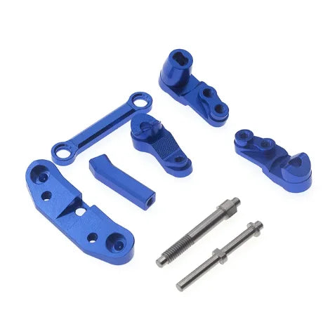 Metal Steering Block C-Hub Carrier Steering Assembly Suspension Arm for Losi 22S SCT 2WD RC Car Upgrade Parts Accessories
