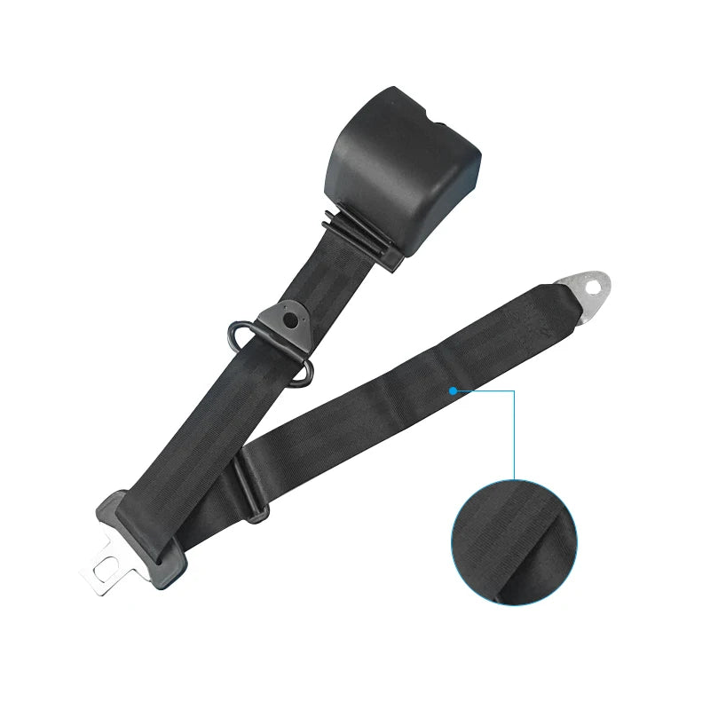 Cinturón de seguridad retráctil universal de 3 puntos con correas de seguridad ajustables para el conductor, accesorios para automóviles y camiones.