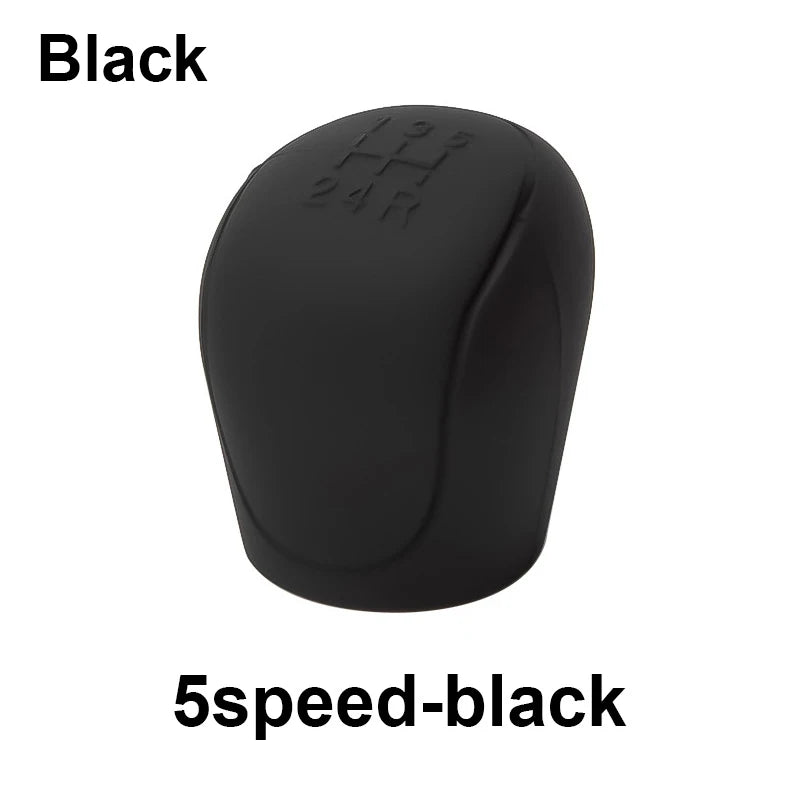 1PC Manual 5/6-speed Car Interior Accessories Car Silicone Gear Shift Knob Cover Shift Non-Slip Car Interior Accessories