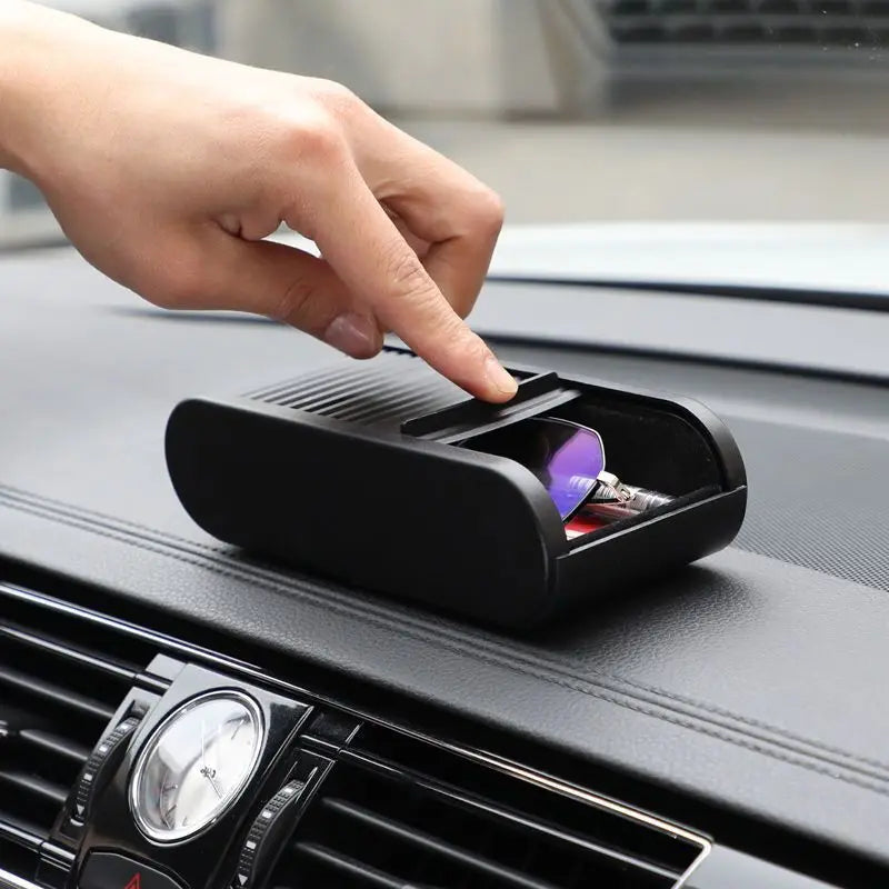 Car Center Console Storage Change Storage Box Auto Organizer Storage Case Cell Phone Coin Box Pocket Dashboard Armrest Organizer
