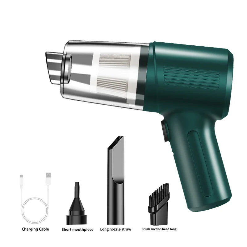Portable Wireless Car Vacuum Cleaner Multifunctional 4-in-1 High-power Suction Blowing Integrated Cleaning Appliance ﻿2026