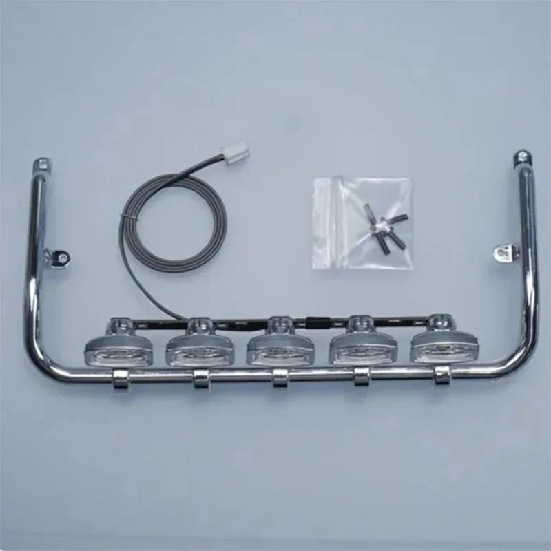CTD-05F ABS Foco de techo Foco delantero para remolque de camión volquete RC Tamiya 1/14 SCANIA 770S VOLVO BENZ MAN Accesorios para coche