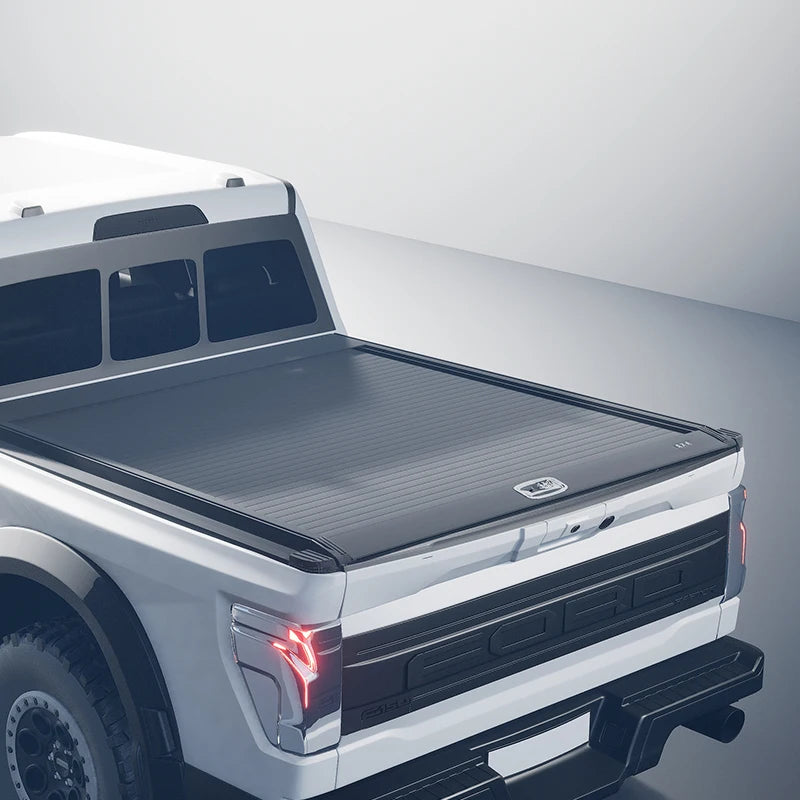 DirtyTruck 4x4 Steel Hard Top Pickup Drawer Covers Aluminum Canopy Electric Truck Bed Cover For Ford F150 2023