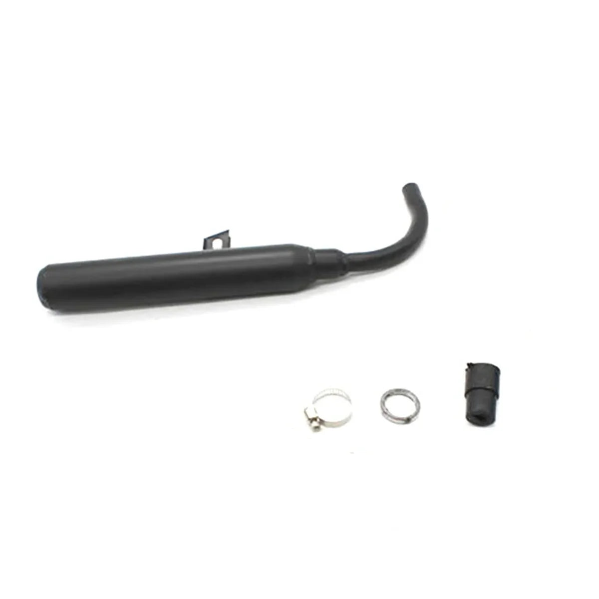 Motocicleta Silenciador Tubo para Crianças, Sistema Silenciador de Escape para Yamaha, PW50, PY50, PW, PY 50, PEEWEE, ATV, Quad,