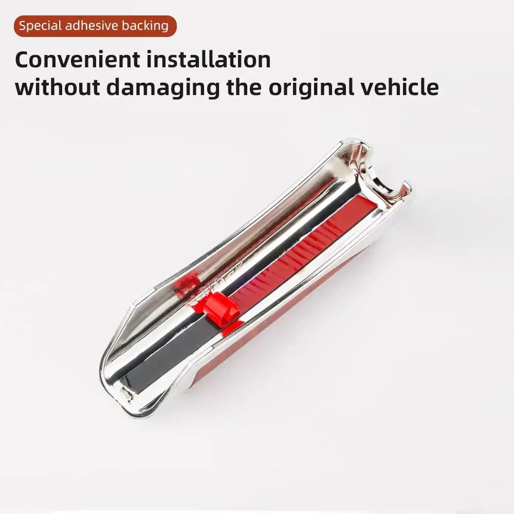 Empuñaduras universales de freno de mano para coche, cubierta protectora de fibra de carbono para freno de mano, decoración de freno de mano, accesorios interiores