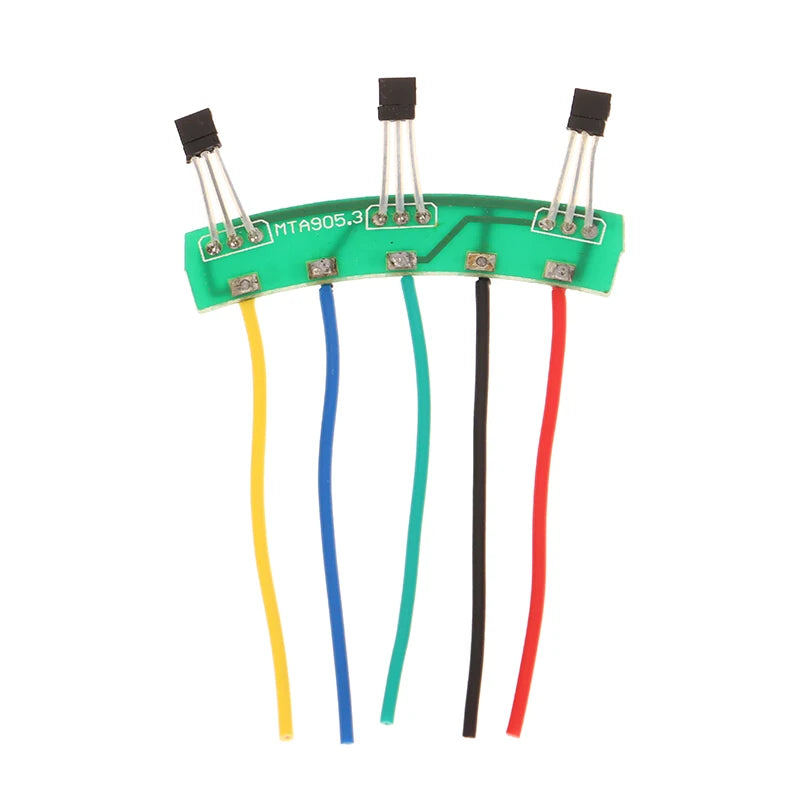 4402 Hall Effect Sensor Electric Motor Hall Sensor Electric Scooter Motor Hall Sensor Board Cable Hall Plate Component PCB Hall