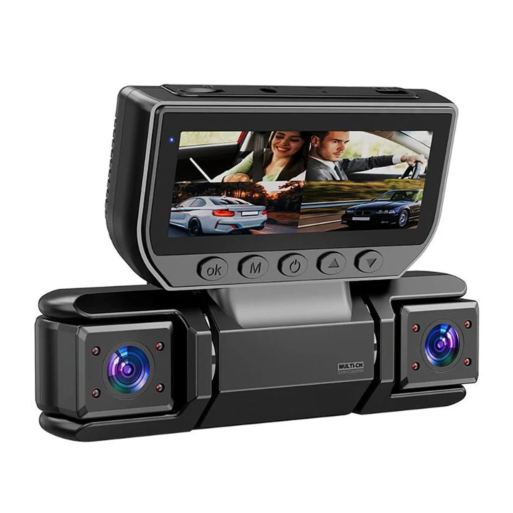 4 Camera 360 Degrees Car DVR 1080P Video Recorder WIFI Dash Cam Front right left Rear View camera 24h Parking Monitor