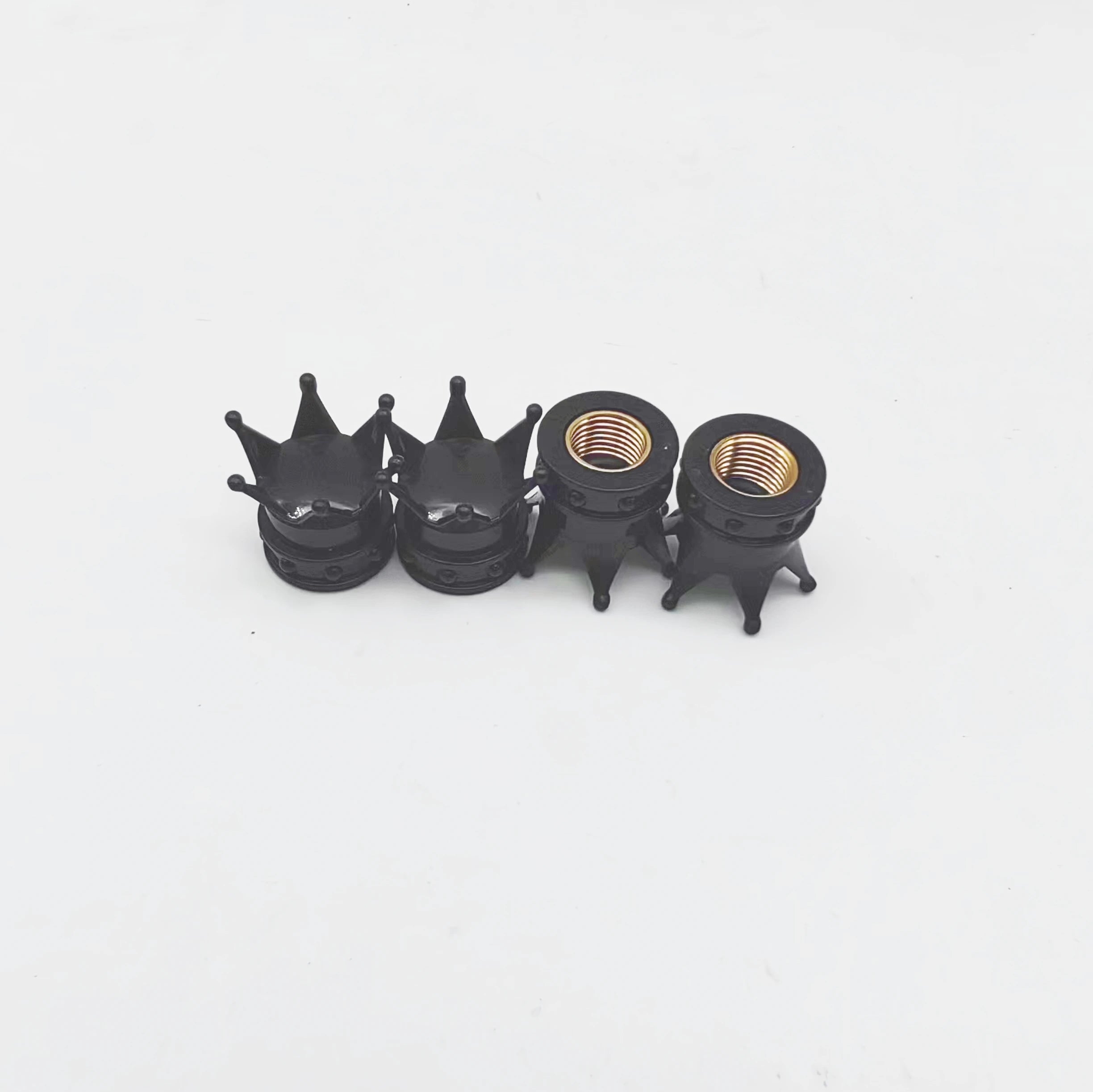 4pcs Aluminum Or Plastic Car Motorcycle Bike Truck Wheel Tire Valve Dustproof Valve-cap Cover Rim Valve Stem Cap Tornasol color