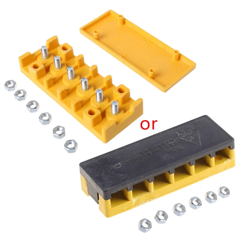 Caja de conexión de cables para controlador de motor de bicicleta eléctrica, caja de aislamiento, conector de cable de fase 425E