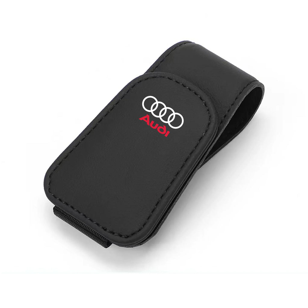 Car Interior Glasses Clip Sunshade Storage Brace Auto Accessories For Audi S Line S1 S3 S4 S5 S6 S7 S3 S4 RS3 RS4 RS5 RS6 Q5 Q7