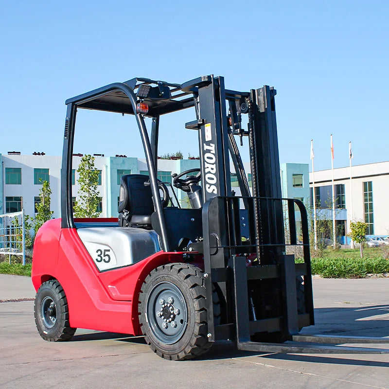 Customized 1 Ton 1.5 Ton 3ton 4 Ton 5 Ton Engine Diesel Forklift Parts Forklifts Price for Material Handling
