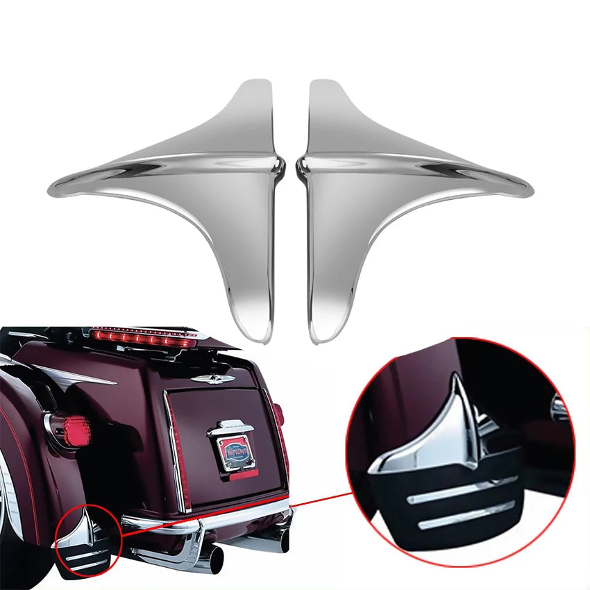 Motorcycle Accessories Rear Fender Accent Leading Front Lip Trim Decor Cover For Harley Touring Trikes Street Glide 2009-2017