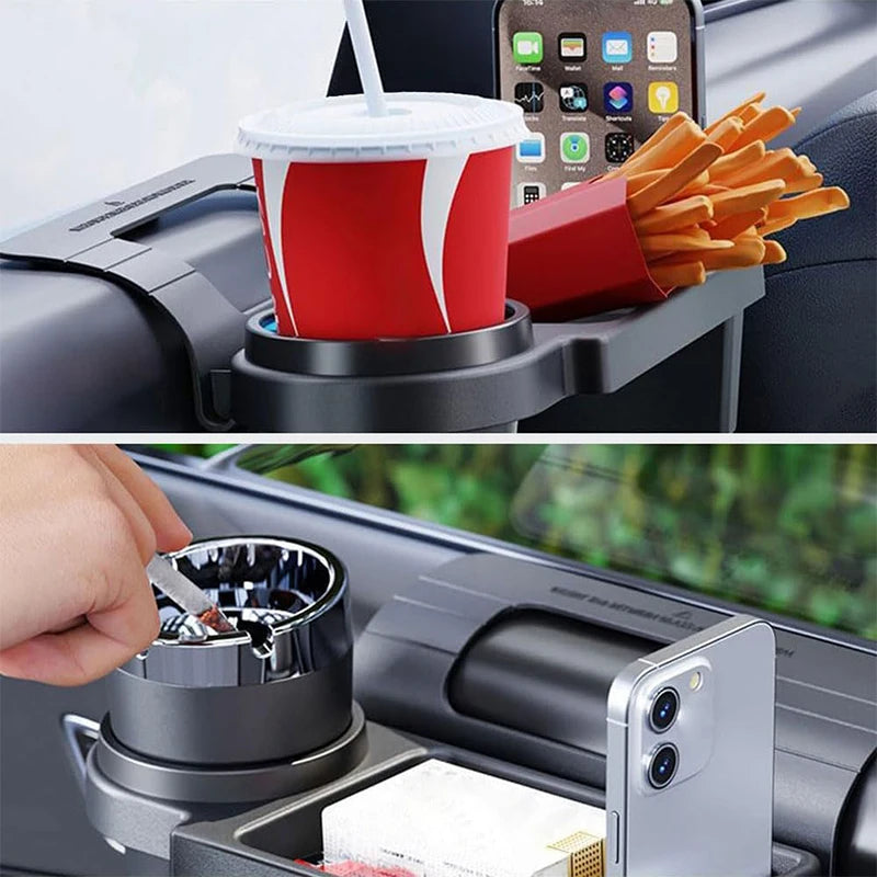 Car Side Door Storage Box Multifunctional Car Organizer Box with Phone Slot Cup Holder Hanging Storage Rack Auto Accessories