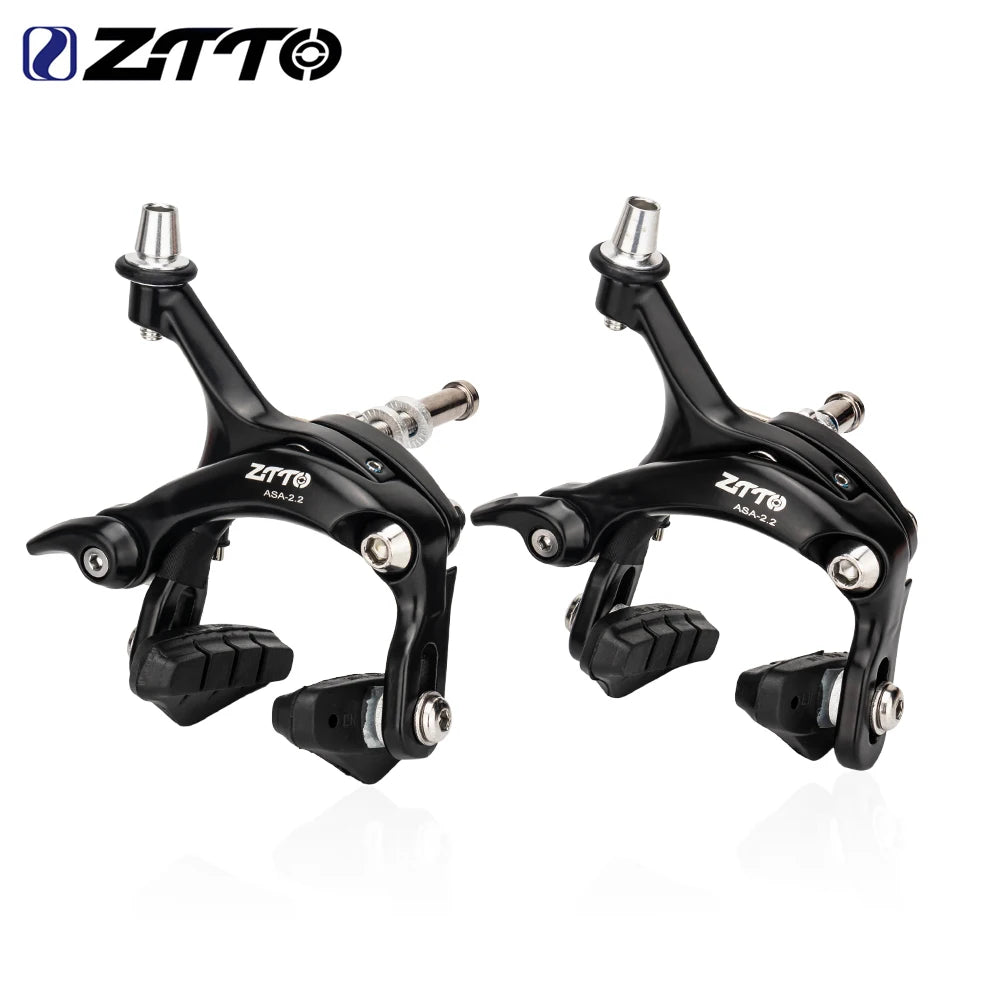 ZTTO Road Bike Dual Pivot Calipers Children Bicycle C Brakes Folding Bike Front Rear Brakes Side Pull Caliper Rim Calipers