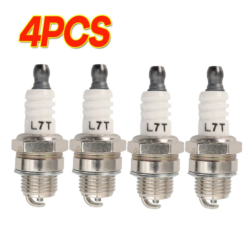 Bujías L7T para motor, universales, pequeñas, estándar, para generador, herramientas eléctricas de jardín, accesorios, bujías para motosierra (1-4 unidades)