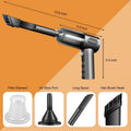 Handheld Car Vacuum Cleaner Mini 3-in-1 Car Vacuum Cleaner High Suction Portable Wireless Dust Blower Pet Hair Dryer