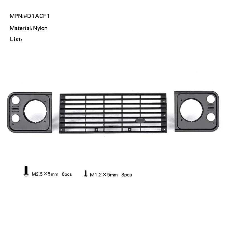 TRX4 Wilderness Guardian RD110 Pickup Truck Shell 2 Doors 324mm Wheelbase for 1/10 RC Crawler Car Traxxas RCDream Defender Parts