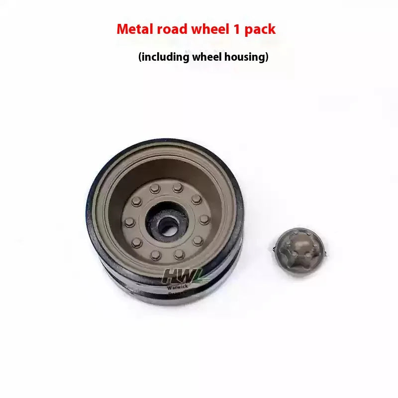 Henglong 3838-1m26 Tank Accessories Car Shell Plastic Track Drive Induced Road Wheel Rocker Arm Complete Set Of Accessories