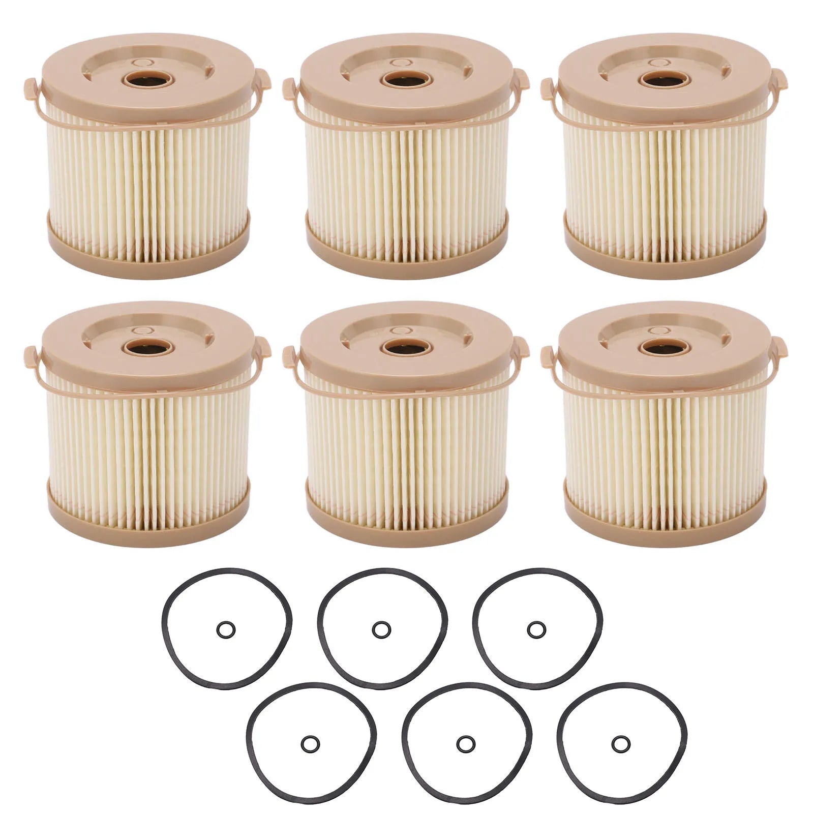 Fuel Filter Water Separator Oil Water Filter Kit Replacement for RACOR 2010PM‑OR 500FG Oil Water Separator Fuel Filter