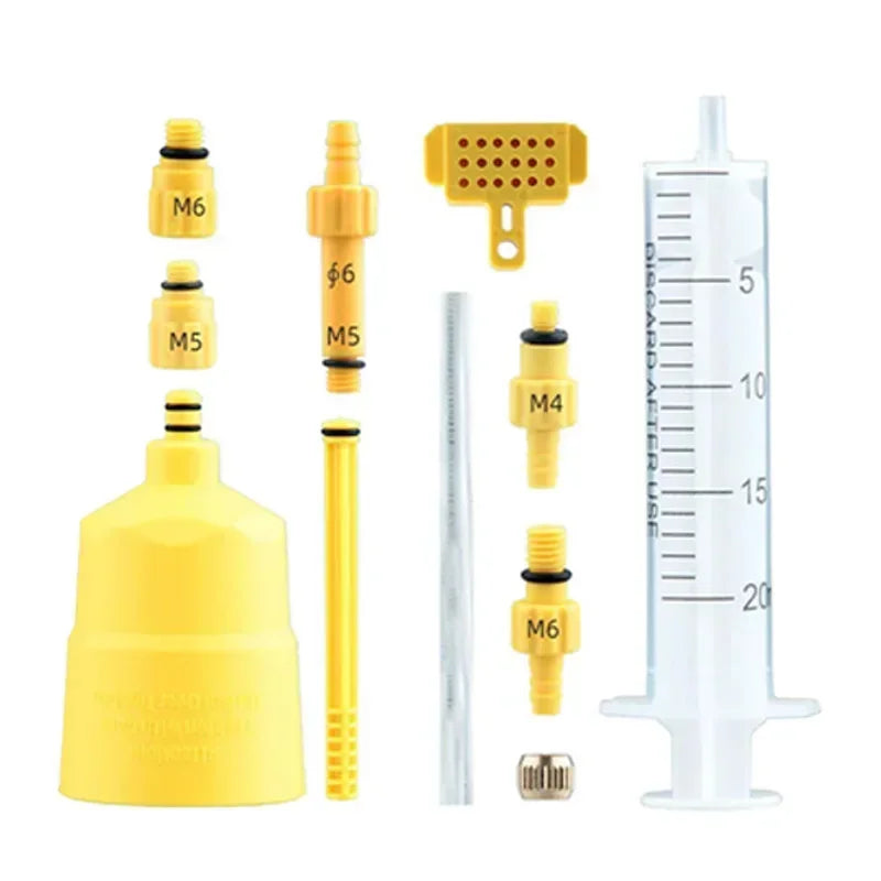 Bicycles Brake Bleeds Set Bikes Mineral Oil Hydraulic Disc Professional Tool Set Road Bikes Oil Mineral Brake Change Set