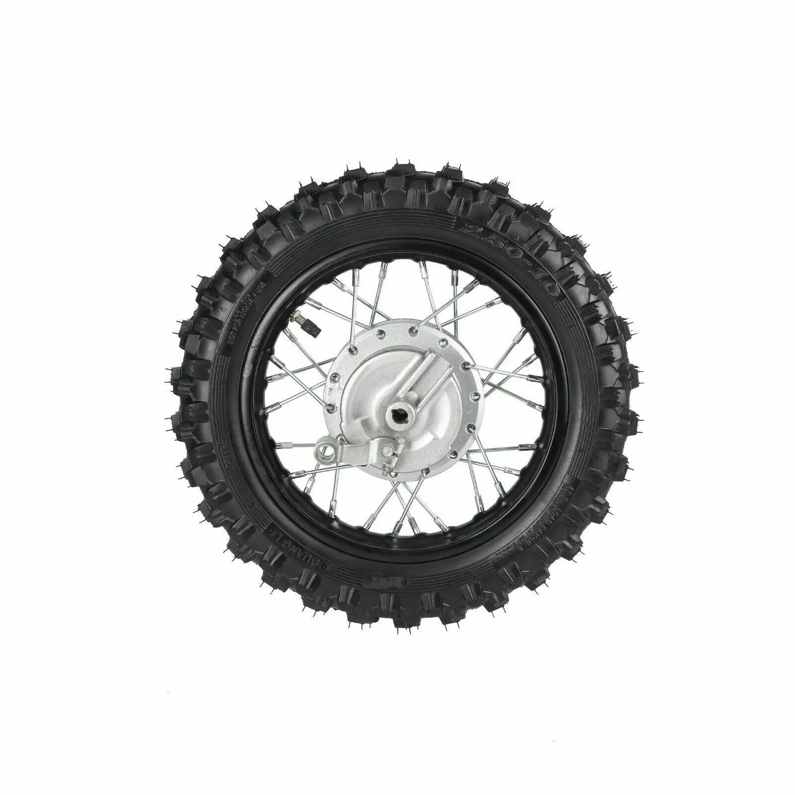 2.50-10 10" Rear Back Drum Brake Wheel Tyre Tire and Rim 1.4 x 10  &420 Sprocket  For CRF50 Yamaha TTR50 Pit Bike Pit