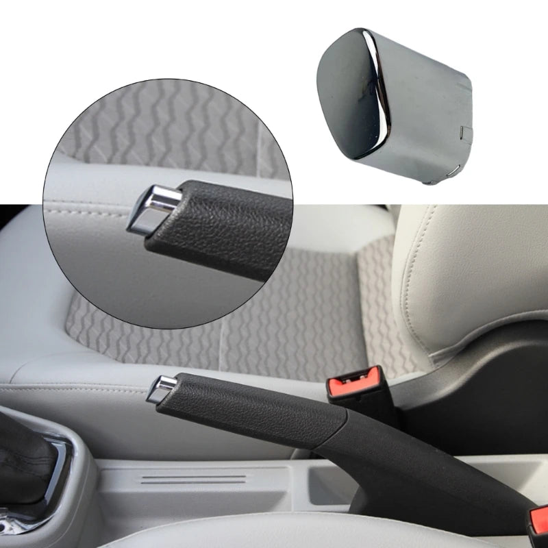 6RD711333A Car Handbrake Lever Parking Button Cap Hand Brake Button Trim Cover