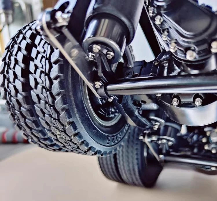 Sistema de suspensión neumática con 8 bolsas de aire para camión Tamiya RC 1/14, remolque, volquete, Scania, Benz, Actros, Volvo, MAN, piezas de bricolaje