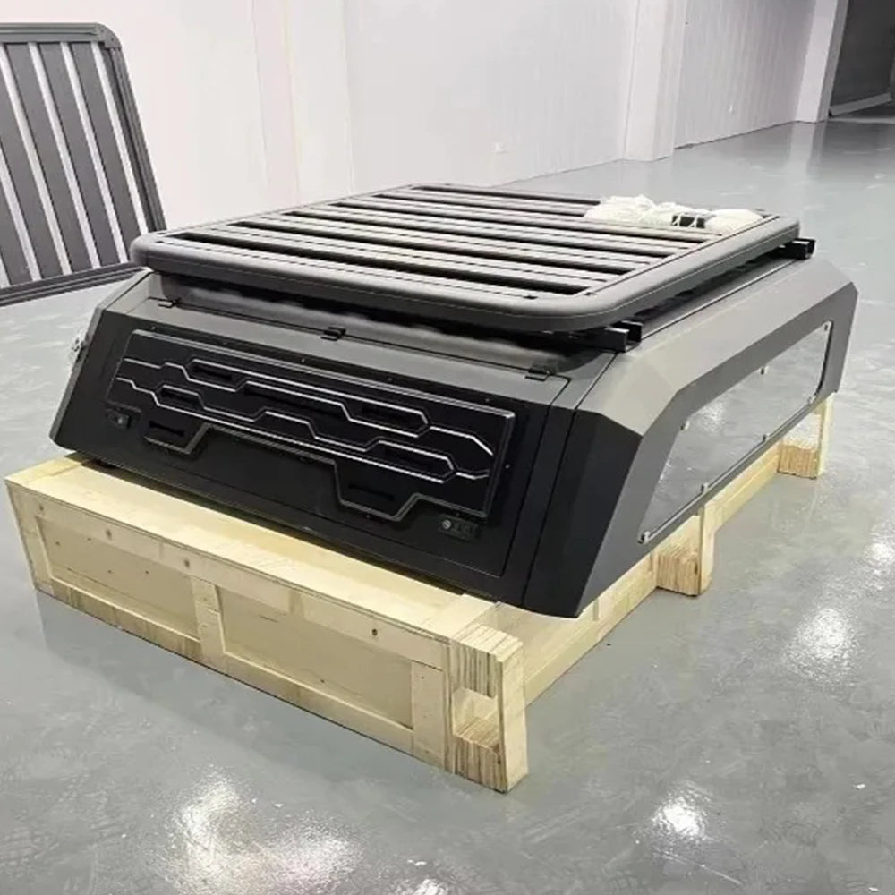Customized  Sturdy platform frame Truck rack Cover Box for pickup High cover bed canopy Pickup truck camper Sturdy pickup truck