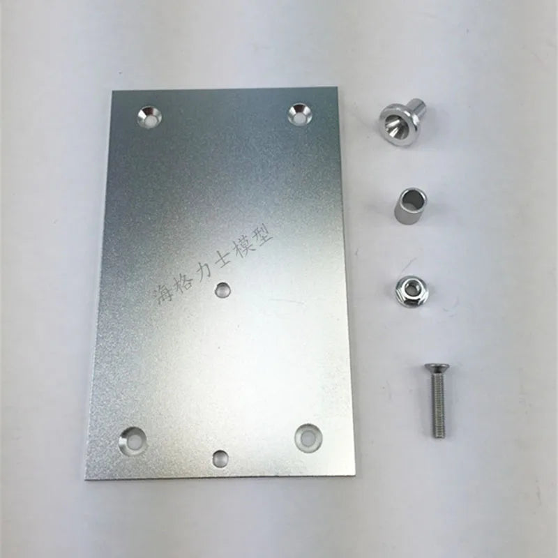 Trailer Metal Hook Lower Plate for 1/14 Tamiya RC Truck Trailer Tipper Scania 770s Benz Actros Volvo MAN LESU Iveco DIY Parts