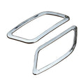 For Nissan Qashqai 2006 2007 2008 2009 2010 2011 J10 Car Accessories Trim Air Conditioner Outlet ABS Chrome Cover