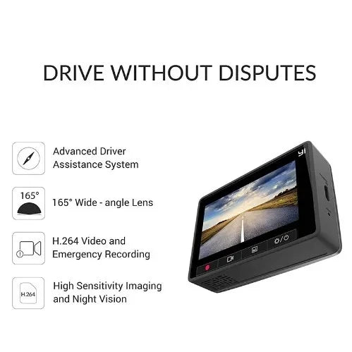 xiao YI Smart Dash Cam For Car ADAS 2.7 Screen Full HD 1080P Dash Cam with Night Vision ADAS English International Version
