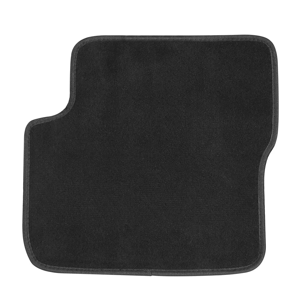 4pcs Set Of Simple New Side Grid Car Floor Mats Easy To Clean Comfortable And Durable For Opel Corsa D Corsa E Velour