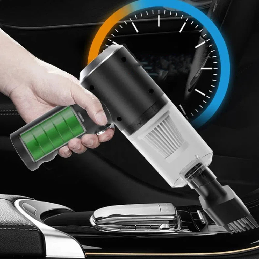 3 In 1 Integrated Suction And Blowing Vacuum Combination Vacuum Cleaner USB Charging Small Car Household Vacuum Cleaner