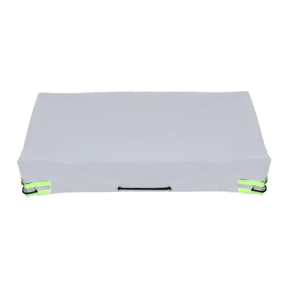 Trailer Cover RV Camping Trailer Flat Tarpaulin UV Protection Waterproof Trailer Rv Cover For Other Vehicle And Car Trailer