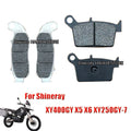 Motorcycle Front Brake Pads Rear Pad Disc Brake Pads For Shineray XY400GY X5 X6 XY250GY-7
