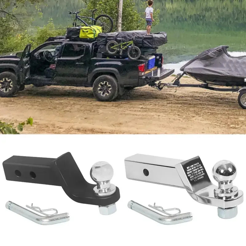 Enganche de remolque de 2 pulgadas, soporte de bola, remolque portátil Accs SUV, accesorios resistentes y fáciles de usar, accesorios de remolque