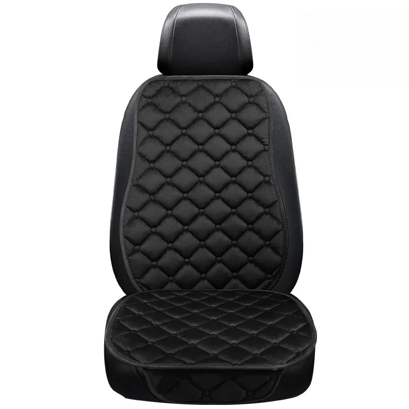 Car Seat Covers Warm Seats Cushion Protector Plush Seat Cover Autumn Winter Universal For Sedan Hatchback SUV Seat Mats