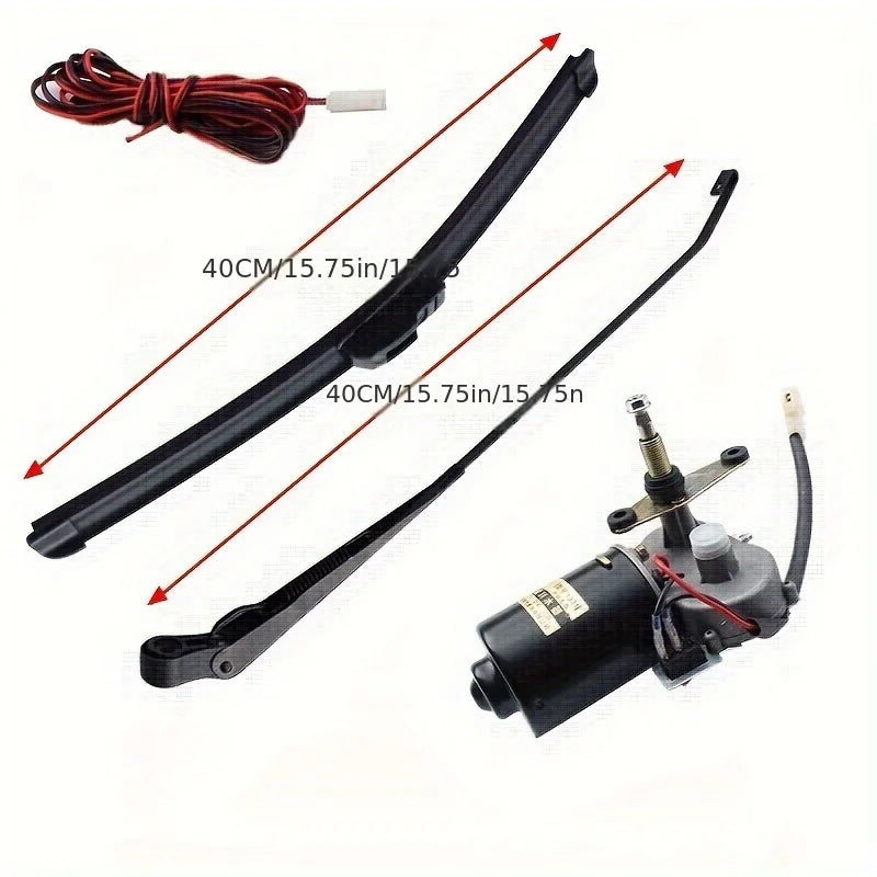 Tricycle wiper motor tricycle electric car wiper assembly control four wheel wiper switch motor