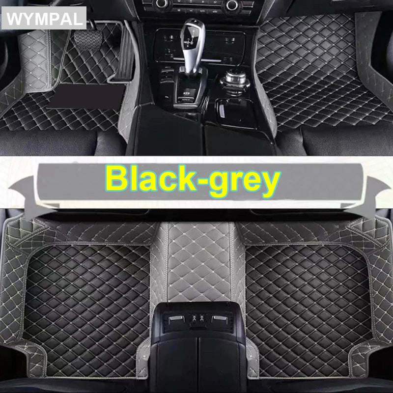 Car Floor Mats For Audi 80 Cabriolet B4 1992 1993 1994 1995 1996 Water Proof Pads Floor Carpet Car Mats Full Set Car Accessories