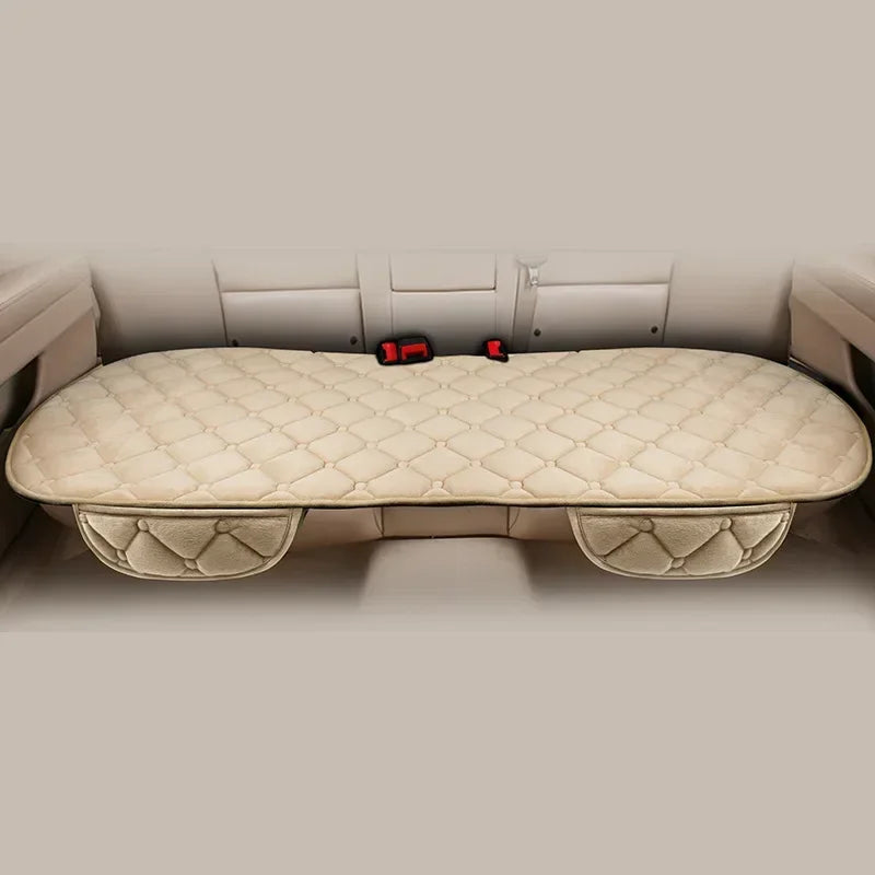 Car Seat Covers Warm Seats Cushion Protector Plush Seat Cover Autumn Winter Universal For Sedan Hatchback SUV Seat Mats