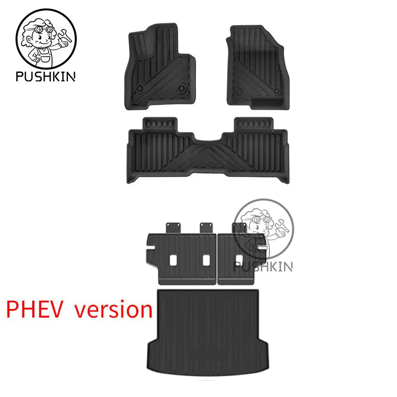 For Chery Jaecoo J7 2024 2025 LHD RHD Accessories Specialized Floor Mats Car Mat TPE Waterproof Foot Mat Full Covers