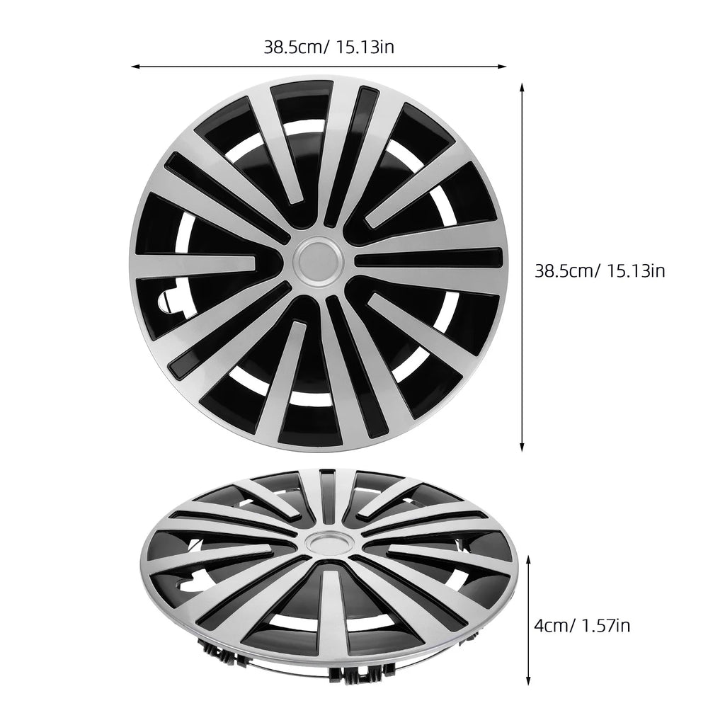 Universal 14 Inch Steel Hubcap Wheel Cover Trailer Hub Cover Wheel Hub Cover Wheel Car Truck Accessories Replacement